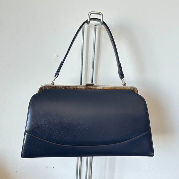 Cute Navy Blue Vintage Purse - Picture 7 of 7
